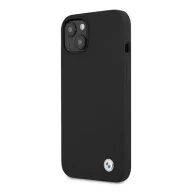 BMW Silicone Signature Apple iPhone 13 hátlap tok, fekete