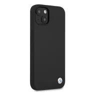 BMW Silicone Signature Apple iPhone 13 hátlap tok, fekete