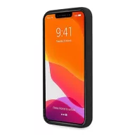 BMW Silicone Signature Apple iPhone 13 hátlap tok, fekete