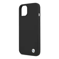 BMW Silicone Signature Apple iPhone 13 hátlap tok, fekete