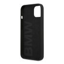 BMW Silicone Signature Apple iPhone 13 mini hátlap tok, fekete
