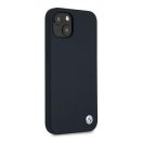 BMW Silicone Signature Apple iPhone 13 mini hátlap tok, kék