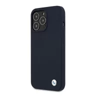   BMW Silicone Signature Apple iPhone 13 Pro Max hátlap tok, kék