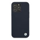 BMW Silicone Signature Apple iPhone 13 Pro Max hátlap tok, kék