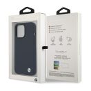 BMW Silicone Signature Apple iPhone 13 Pro Max hátlap tok, kék