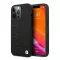 BMW Signature Logo Imprint Apple iPhone 13 Pro Max hátlap tok, fekete