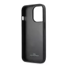 BMW Signature Logo Imprint Apple iPhone 13 Pro Max hátlap tok, fekete