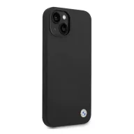   BMW Silicone Metal Logo Apple iPhone 14 Plus hátlap tok, fekete