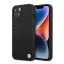 BMW Leather Stamp Apple iPhone 14 Plus hátlap tok, fekete