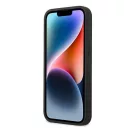 BMW Leather Stamp Apple iPhone 14 Plus hátlap tok, fekete