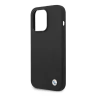 BMW Apple iPhone 14 Pro Max Szilikon hátlap tok, fekete