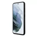 BMW Leather StampApple iPhone 14 Pro Max hátlap tok, fekete