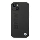 BMW Silicone Signature Logo Magsafe Apple iPhone 14 Plus hátlap tok, fekete