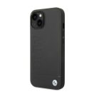 BMW Signature Logo Imprint Magsafe Apple iPhone 14 Plus hátlap tok, fekete
