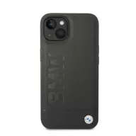   BMW Signature Logo Imprint Magsafe Apple iPhone 14 Plus hátlap tok, fekete
