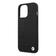   BMW Signature Logo Imprint Magsafe Apple iPhone 14 Pro Max hátlap tok, fekete