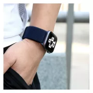   Phoner Dew Apple Watch csatos fonott szövet szíj, 38/40/41mm, szürke