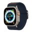 Spigen Lite Fit Ultra Apple Watch Ultra 3 / 2 / 1 49mm / 10 /  9 / 8 / 7 45mm / SE / 6 / 5 / 4 44mm / 3 / 2 / 1 42mm szövet szíj, tengerészkék