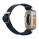 Spigen Lite Fit Ultra Apple Watch Ultra 3 / 2 / 1 49mm / 10 /  9 / 8 / 7 45mm / SE / 6 / 5 / 4 44mm / 3 / 2 / 1 42mm szövet szíj, tengerészkék