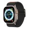 Spigen Lite Fit Ultra Apple Watch Ultra 3 / 2 / 1 49mm / 10 /  9 / 8 / 7 45mm / SE / 6 / 5 / 4 44mm / 3 / 2 / 1 42mm szövet szíj, fekete