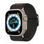 Spigen Lite Fit Ultra Apple Watch Ultra 3 / 2 / 1 49mm / 10 /  9 / 8 / 7 45mm / SE / 6 / 5 / 4 44mm / 3 / 2 / 1 42mm szövet szíj, fekete