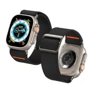   Spigen Lite Fit Ultra Apple Watch Ultra 4 / 3 / 2 / 1 49mm / 10 /  9 / 8 / 7 45mm / SE / 6 / 5 / 4 44mm / 3 / 2 / 1 42mm szövet szíj, fekete