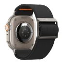 Spigen Lite Fit Ultra Apple Watch Ultra 3 / 2 / 1 49mm / 10 /  9 / 8 / 7 45mm / SE / 6 / 5 / 4 44mm / 3 / 2 / 1 42mm szövet szíj, fekete