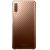 Samsung Galaxy A7 (2018) SM-A750F, Műanyag hátlap védőtok, ultravékony, gyémánt minta, arany, gyári