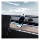 Spigen OneTap ITS35-3 Magsafe mágneses tapadókorongos autós tartó szélvédőre, műszerfalra, fekete