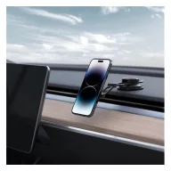   Spigen OneTap ITS35-3 Magsafe mágneses tapadókorongos autós tartó szélvédőre, műszerfalra, fekete