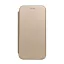 Forcell Elegance oldalra nyíló hátlap tok, Samsung Galaxy A14 4G, arany