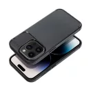 Forcell Carbon Premium Apple iPhone 12 / 12 Pro karbon mintás szilikon tok, fekete