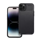 Forcell Carbon Premium Apple iPhone 14 Plus karbon mintás szilikon tok, fekete
