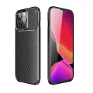 Forcell Carbon Premium Xiaomi Redmi 9A / 9AT karbon mintás szilikon tok, fekete