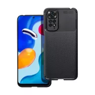   Forcell Carbon Premium Xiaomi Redmi 9C karbon mintás szilikon tok, fekete