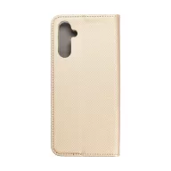 Magnet Samsung Galaxy A14 5G  mágneses flip tok, arany