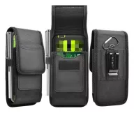   Forcell Oxford univerzális álló övre tehető tok, Apple iPhone 13 Pro Max/Samsung Galaxy S21 Ultra/Xiaomi 12 Ultra