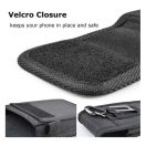 Forcell Oxford univerzális álló övre tehető tok, Apple iPhone 13 Pro Max/Samsung Galaxy S21 Ultra/Xiaomi 12 Ultra