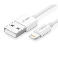   Ugreen MFi USB / Lightning töltő- és adatkábel, 1m, fehér