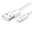 Ugreen MFi USB / Lightning töltő- és adatkábel, 1m, fehér
