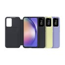 Samsung Galaxy A54 5G Smart View Wallet, gyári flip tok, fekete, EF-ZA546CB