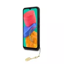 Guess 4G Charms Samsung Galaxy A54 5G szilikon tok, barna