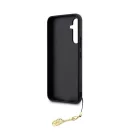 Guess 4G Charms Samsung Galaxy A54 5G szilikon tok, barna