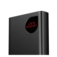   Baseus Adaman Metal Power bank / külső akkumulátor, 20000mAh, 22,5W (fekete)