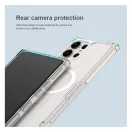 Nillkin Nature Pro Samsung Galaxy S23 Ultra mágneses szilikon tok, Átlátszó