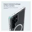 Nillkin Nature Pro Samsung Galaxy S23 Ultra mágneses szilikon tok, Átlátszó