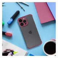 Mini bumper szilikon tok, Apple iPhone 12 Pro, cseresznye