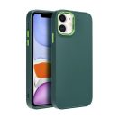 Frame Apple iPhone 11 szilikon tok, zöld