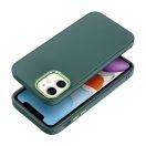 Frame Apple iPhone 11 szilikon tok, zöld