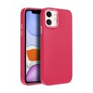 Frame Apple iPhone 11 közepesen ütésálló tok kameravédő kerettel, magenta